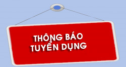 THÔNG BÁO TUYỂN DỤNG VIÊN CHỨC