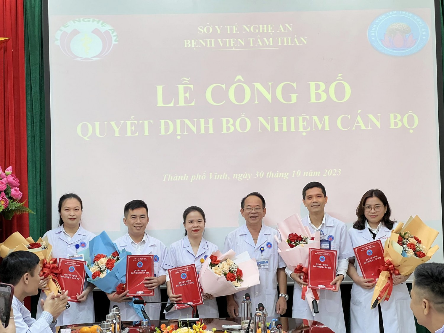 LỄ CÔNG BỐ QUYẾT ĐỊNH BỔ NHIỆM CÁN BỘ