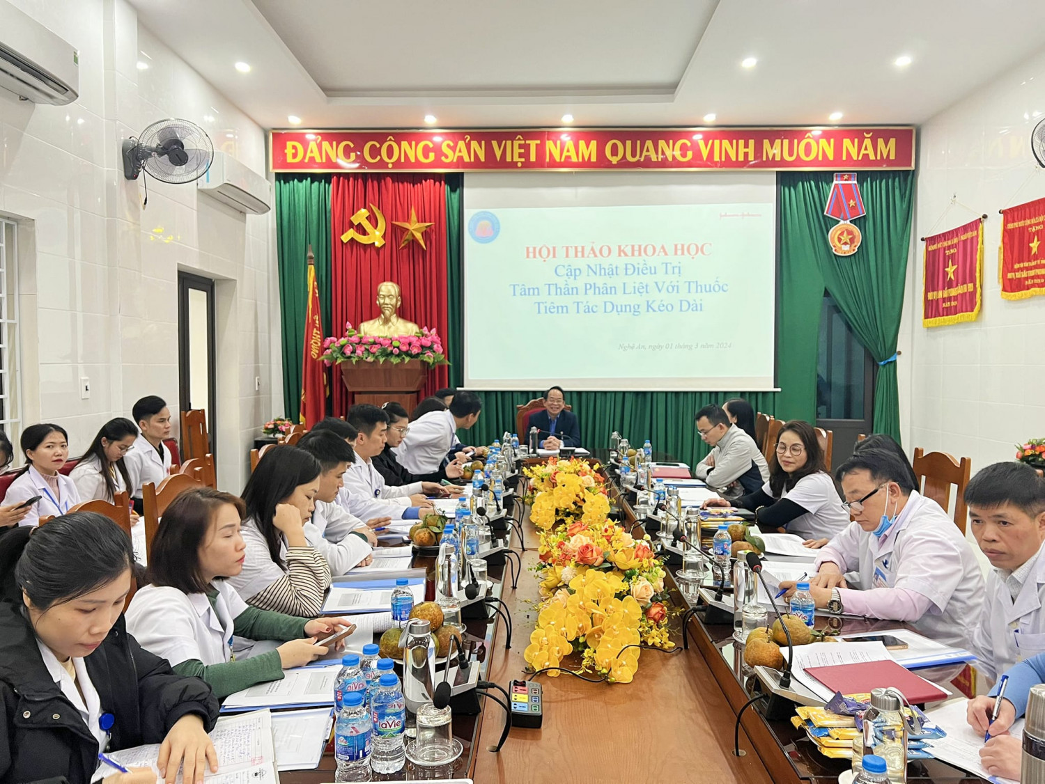 HỘI THẢO KHOA HỌC “CẬP NHẬT ĐIỀU TRỊ TÂM THẦN PHÂN LIỆT VỚI THUỐC TIÊM TÁC DỤNG KÉO DÀI”