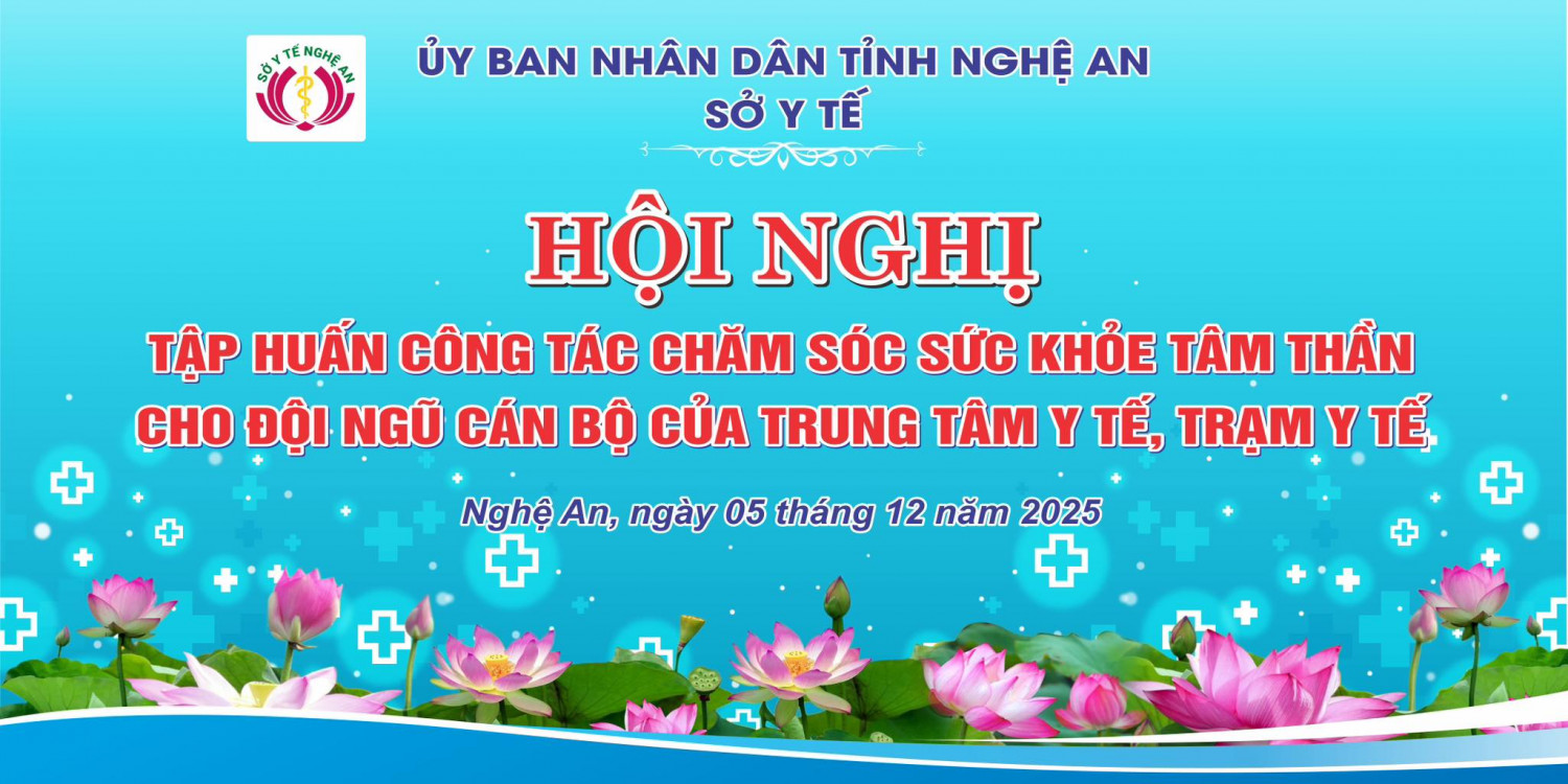 BỆNH VIỆN TÂM THẦN NGHỆ AN THAM GIA TẬP HUẤN CÔNG TÁC CHĂM SÓC SỨC KHỎE TÂM THẦN NĂM 2025