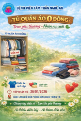 PHÁT ĐỘNG ỦNG HỘ “TỦ QUẦN ÁO 0 ĐỒNG”