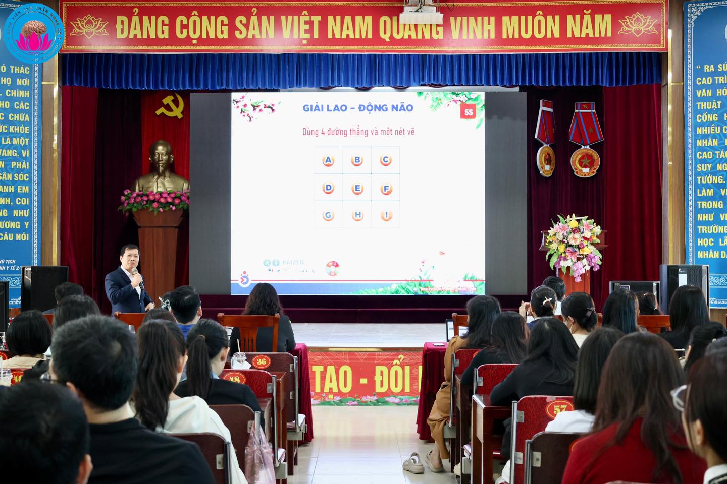 TẬP HUẤN TRIỂN KHAI 5S & KÝ CAM KẾT THỰC HIỆN 5S TẠI BỆNH VIỆN TÂM THẦN NGHỆ AN