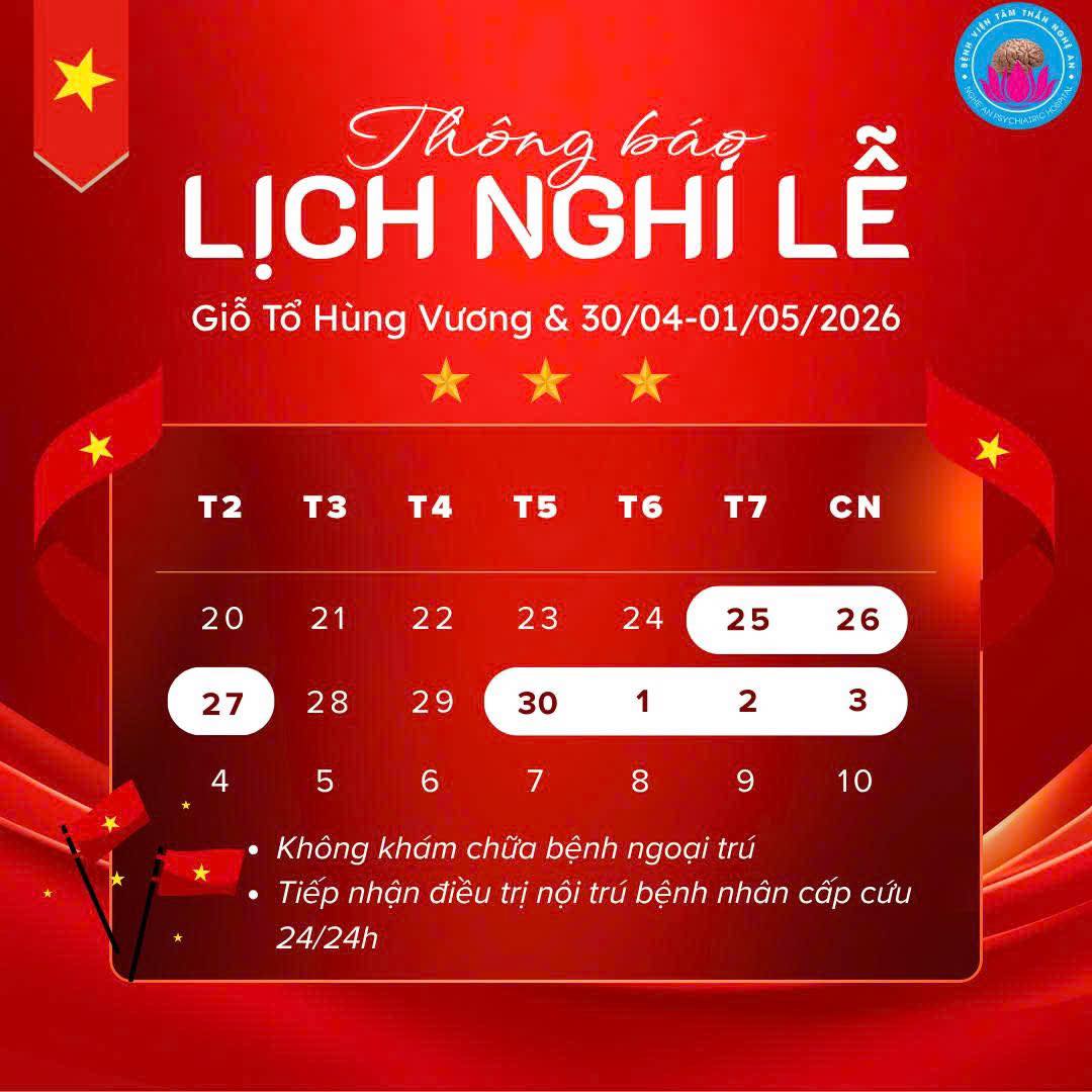 LỊCH NGHỈ LỄ GIỖ TỔ HÙNG VƯƠNG VÀ 30/4 - 1/5 NĂM 2026